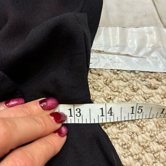 Vintage Ladies 80’s Avon Fashions Black Sleeveless Jumpsuit Size Medium‎ - Picture 11 of 12